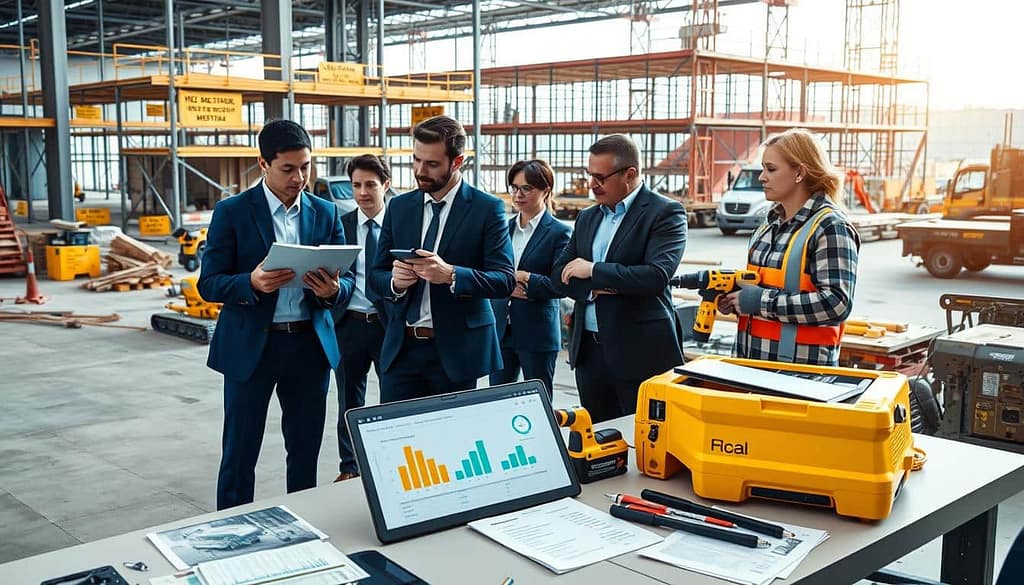 job site integration with connected tools